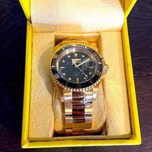Invicta Pro Diver Men’s Watch - 42mm Gold